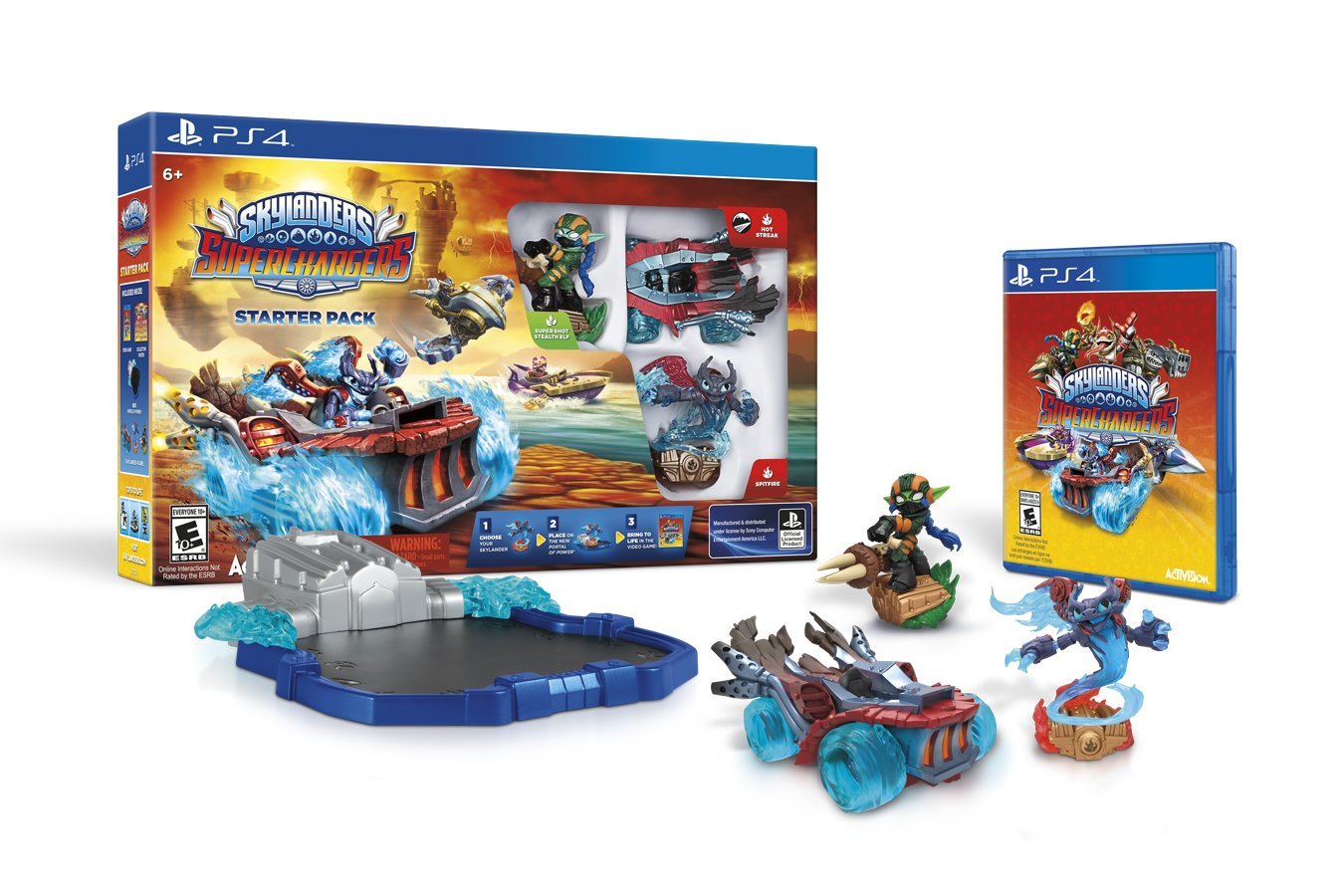 Photo 1 of Skylanders SuperChargers Starter Pack - PlayStation 4