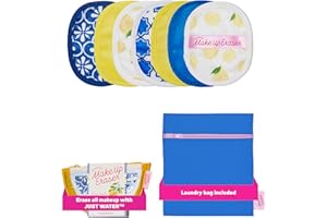 The Original Makeup Eraser, 7-Day Set, Erase All Makeup with Just Water, Including Waterproof Mascara, Eyeliner, Foundation, Lipstick, Sunscreen, and More!