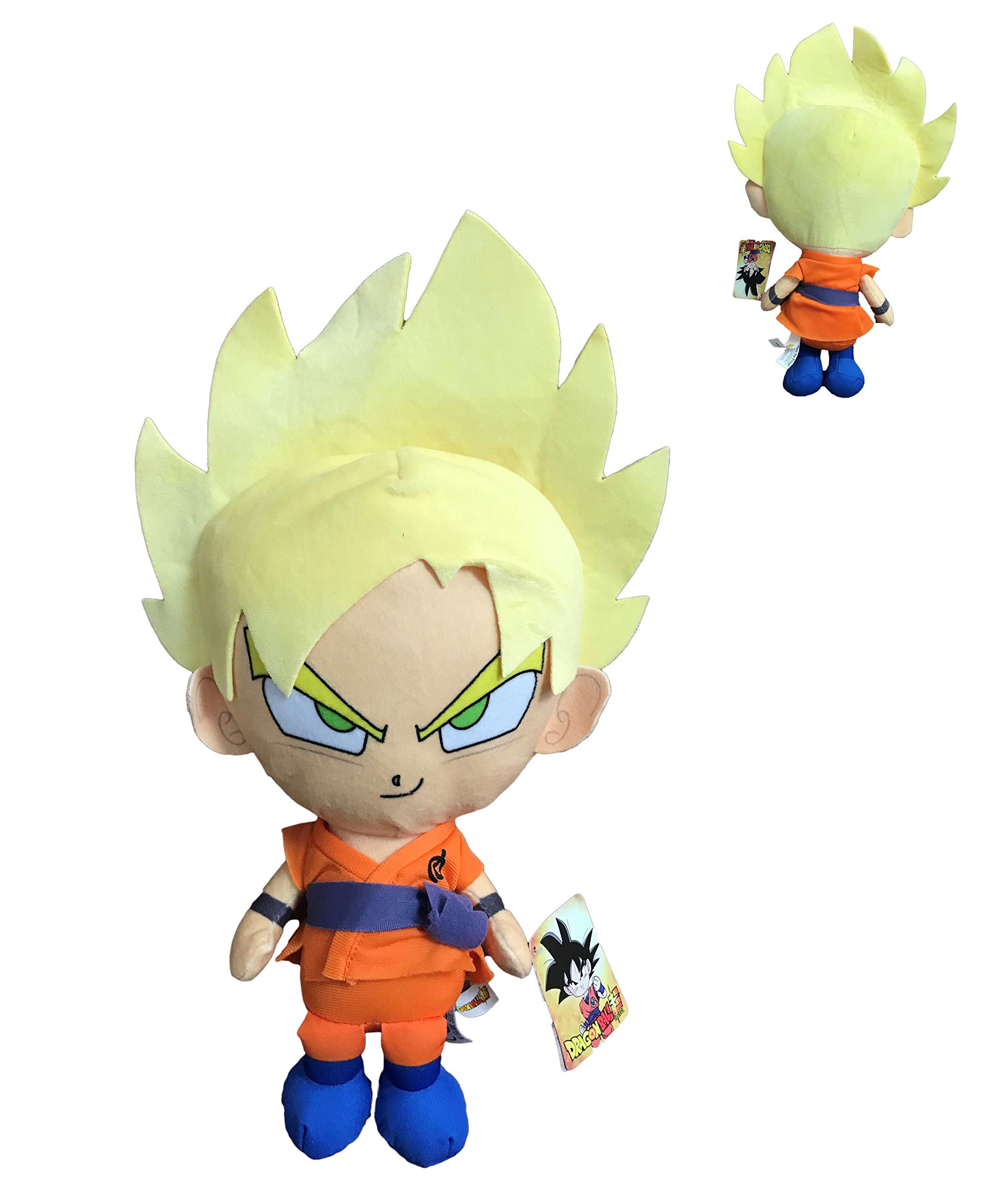 PBP Dragon Ball Super - Goku Super Saiyan plush toy, blonde hair 8,66"/22cm Quality super soft