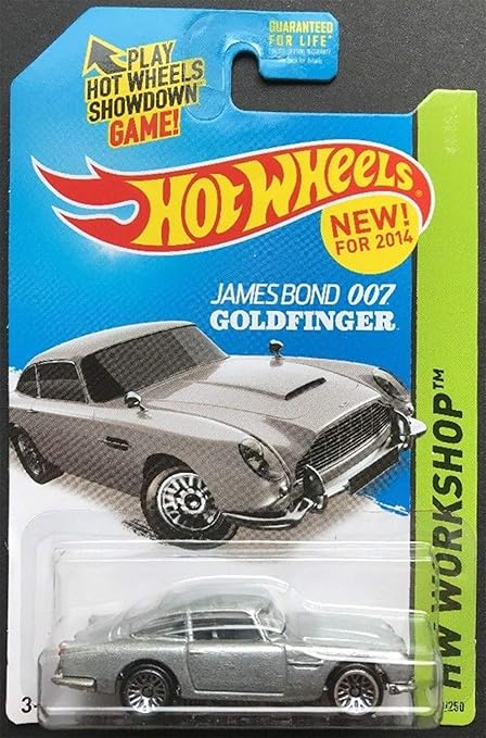 hot wheels goldfinger