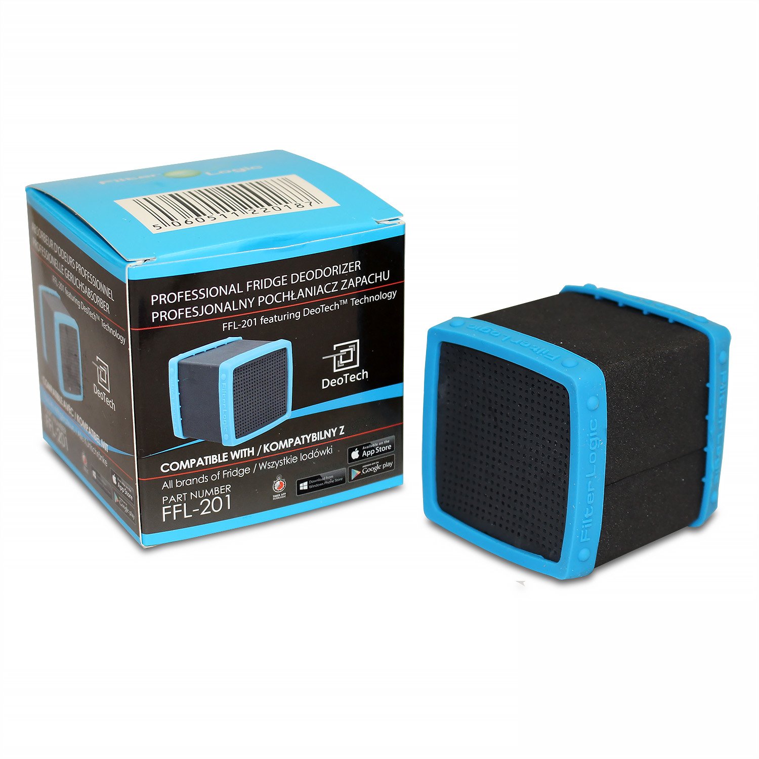 FFL-201 FilterLogic DeoTech - Desodorante para frigorífico ...