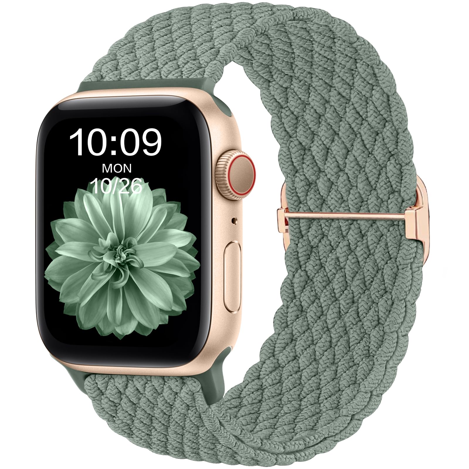 CeMiKa Braided Solo Loop Straps Compatible with Apple Watch Strap 44mm 45mm 46mm 49mm, Stretchy Straps Elastic Sport Band for Apple Watch SE/iWatch Series 11 10 9 8 7 6 5 4 SE Ultra 3 2 1, Women Men