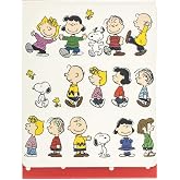 Graphique Peanuts Gang Pocket Notes &ndash; Pocket Notebook with Snoopy on Typewriter Card Design and Matching Dancing Gang Magnetic Lid Case, 75 Full Color Pages, 3" x 4"
