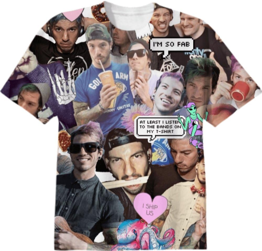 Print All Over Me josh dun is amazing T Shirt