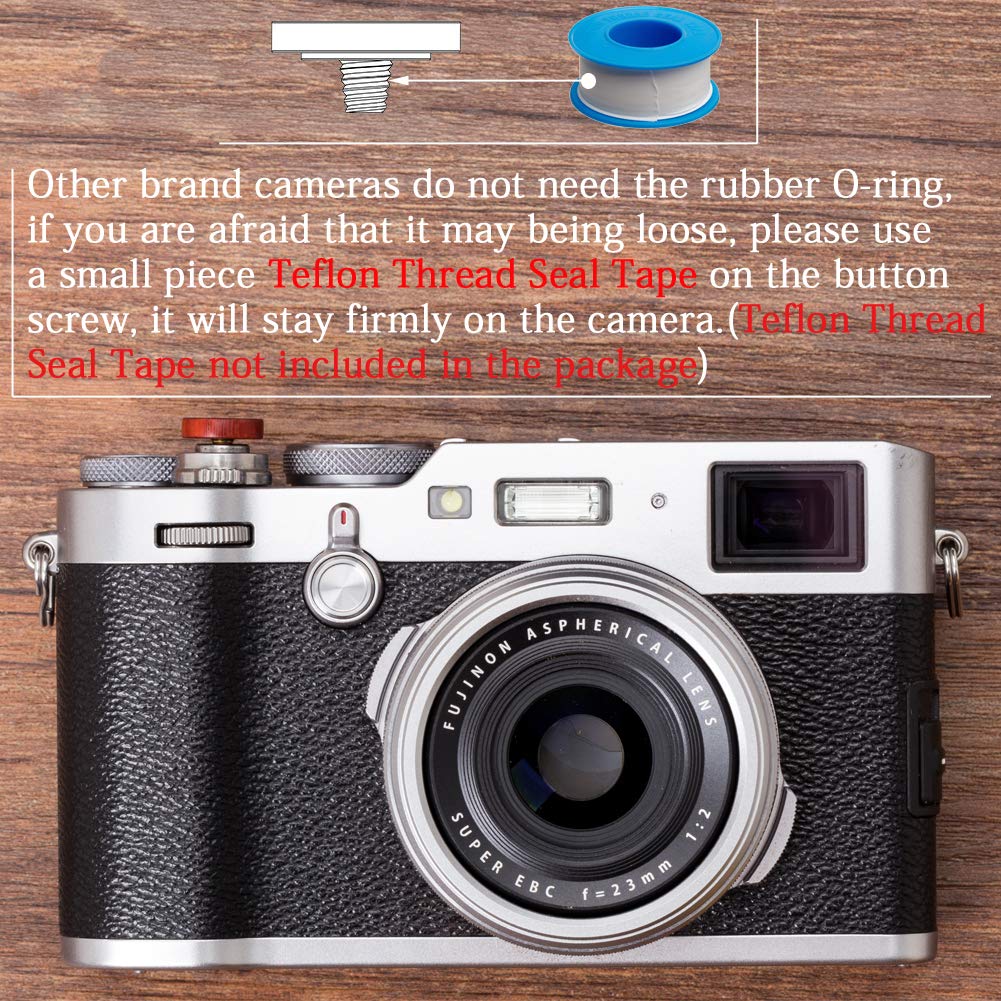 Factory Direct And Quick Delivery Vko Wooden Soft Shutter Release Button Compatible For Fujifilm X T30 X T3 X100f X T X Pro2 X E2s X X30 X100t X100s X E2 X Xpro 1 X T10 Camera 12mm Concave Surface