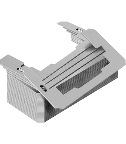 5-Pack Wall Plate Spacers - Metal Outlet Leveling Plates For Fixing Loose Electrical Sockets