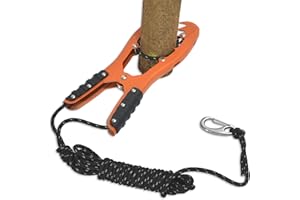 Antidious Kayak Brush Gripper, Kayak Anchor Grip with 16.4ft Paracord and Snap Hook to Anchor Float, Canoe, Boat for Fishing Boating Camping