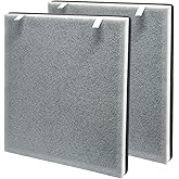 2 Pack Vital 100 Replacement Filter Compatible with LEVOIT Vital 100 and Vital 100-RF Air Purifier, High-Efficiency 3-in-1 True H13 HEPA Activated Carbon Filter