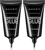 Makartt Rhinestone Glue 30g 2 Pack Nail Gem Gel 3D Sculpture UV Curing