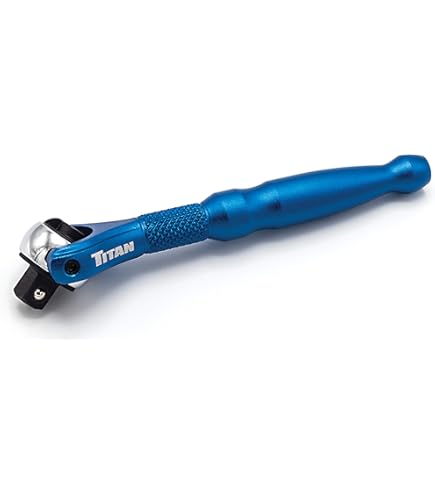 Titan 12167 1/4-Inch Drive x 6-1/2-Inch 90 Tooth Aluminum