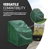 KEPLIN Waterproof Garden Chair Cover Heavy Duty UV Protection 107x68x61cm view 4