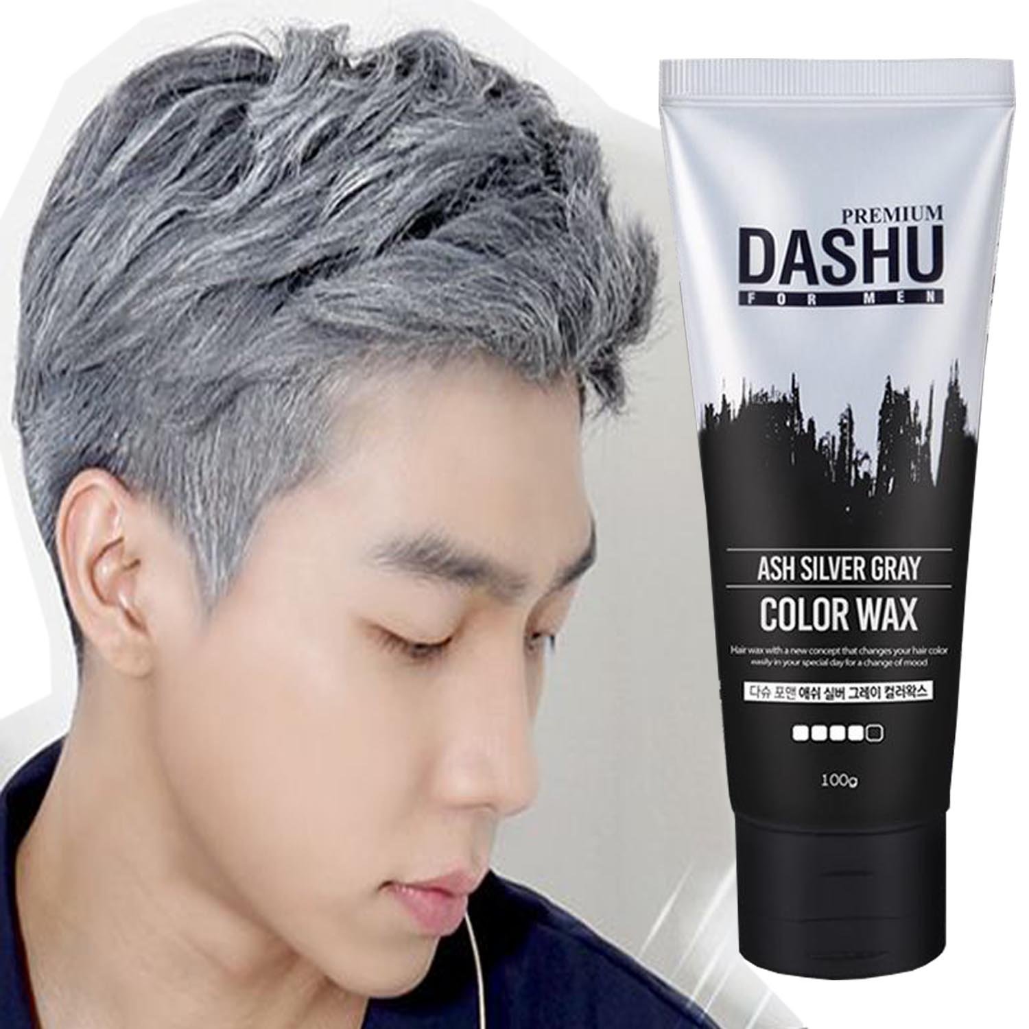 Amazon Com Dashu Color Wax Ash Silver Gray 100g Natural Hairstyle