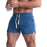 EVERWORTH Men's 5 Inch Inseam Workout Shorts Athletic Gym Shorts Bodybuilding Short Shorts Casual Running Shorts