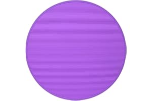 PHENFOR Pet Grooming Table Non-Slip Mat - Padded Mat for at-Home Grooming Dogs and Cats,Bathing Mat for Pets, Diameter: 22.4inch/57cm (Purple, Diameter: 22.4inch/57cm)
