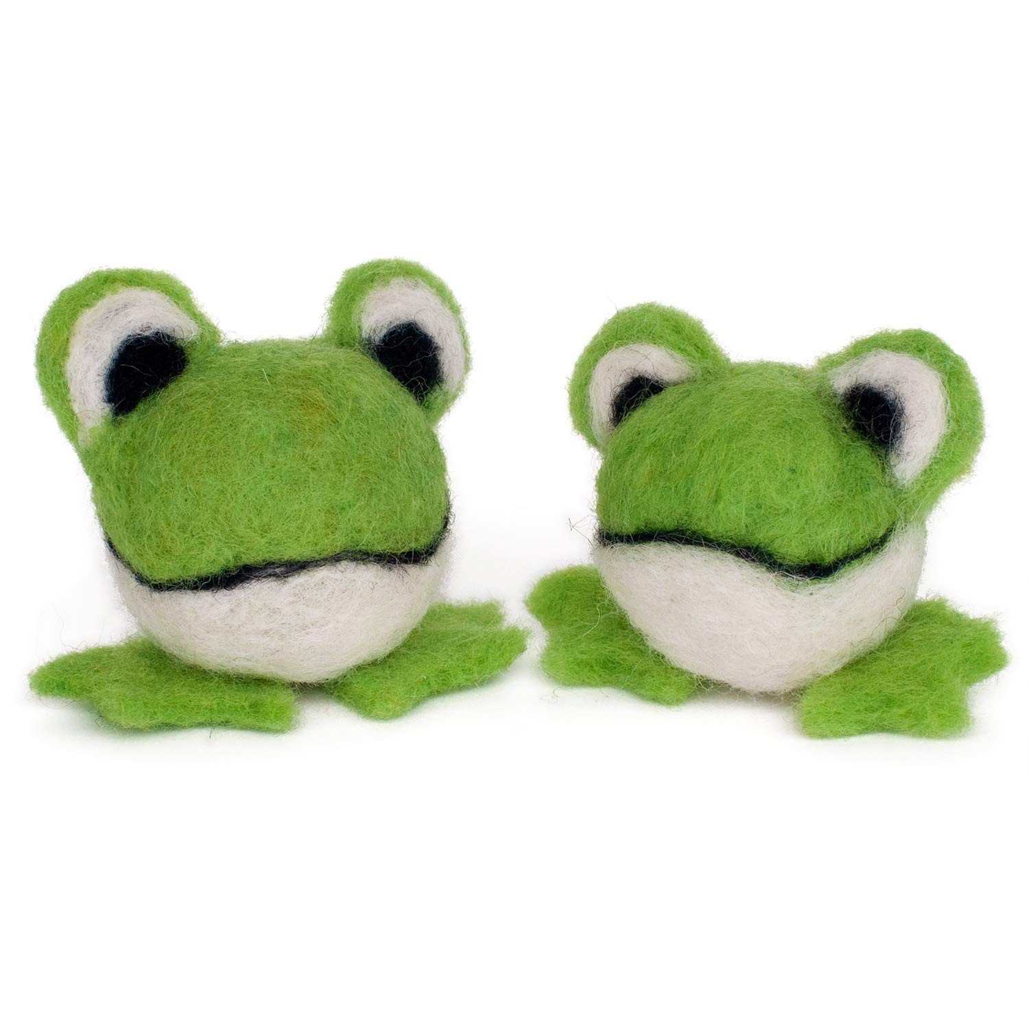 Dimensions Round and Woolly Frogs Felting