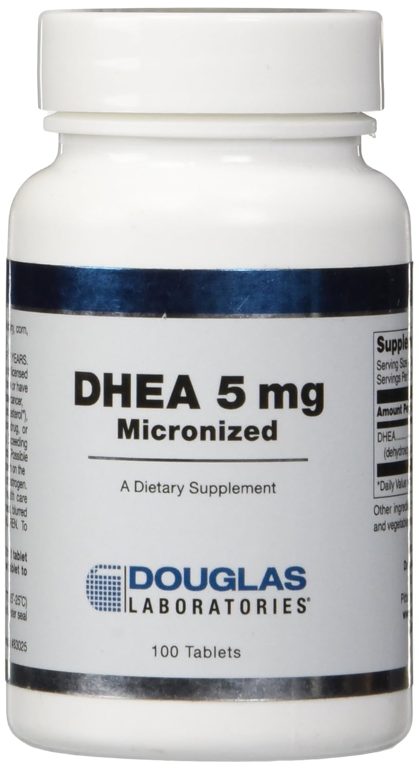 Douglas Laboratories Dhea Sublingual Tablets, 5 mg, 100 Count eBay