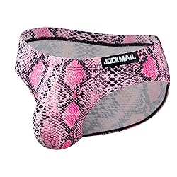 JOCKMAIL 2PCS/Pack Men's Leopard Print Underwear