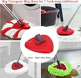 Sgizoku Red Spin Mop Head Base for Vileda Turbo Smart EasyWring Mop Replacement view 7