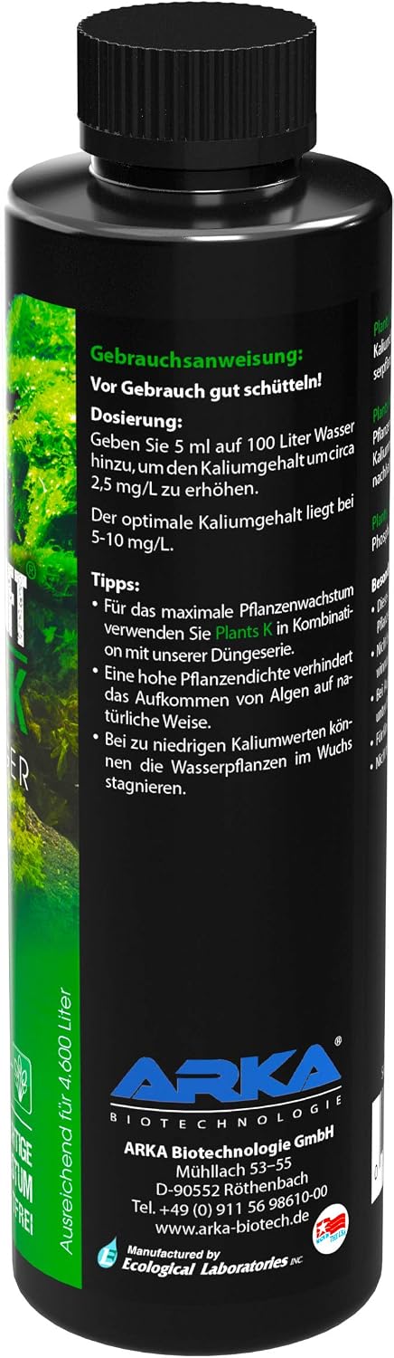 MICROBE-LIFT Plants K - Liquid Potassium Fertiliser for Aquarium Plants Highly Concentrated 236ml - Image 4