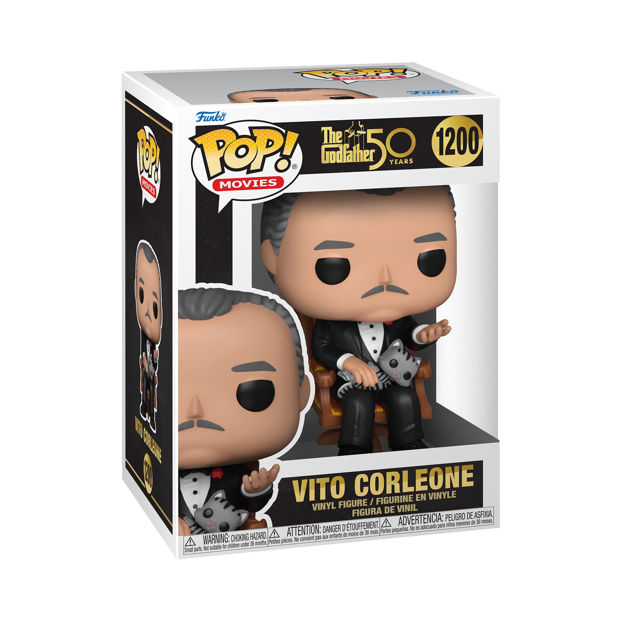 Funko POP! Movies: the Godfather 50th - Vito Corleone - Collectable Vinyl Figure - Gift Idea - Official Merchandise - Toys for Kids & Adults - Movies Fans - Model Figure for Collectors and Display