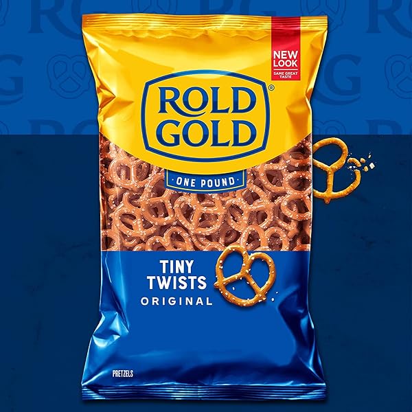 ROLD GOLD PRETZELS, TINY TWISTS, 1OZ BAGS (40 PACK)