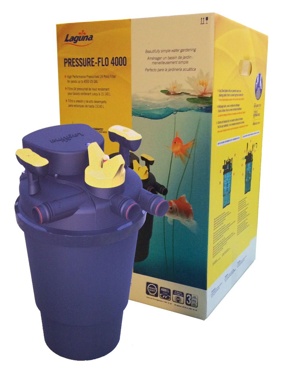 Laguna PF4000 36W Pressure Flo Filter(colors Black)