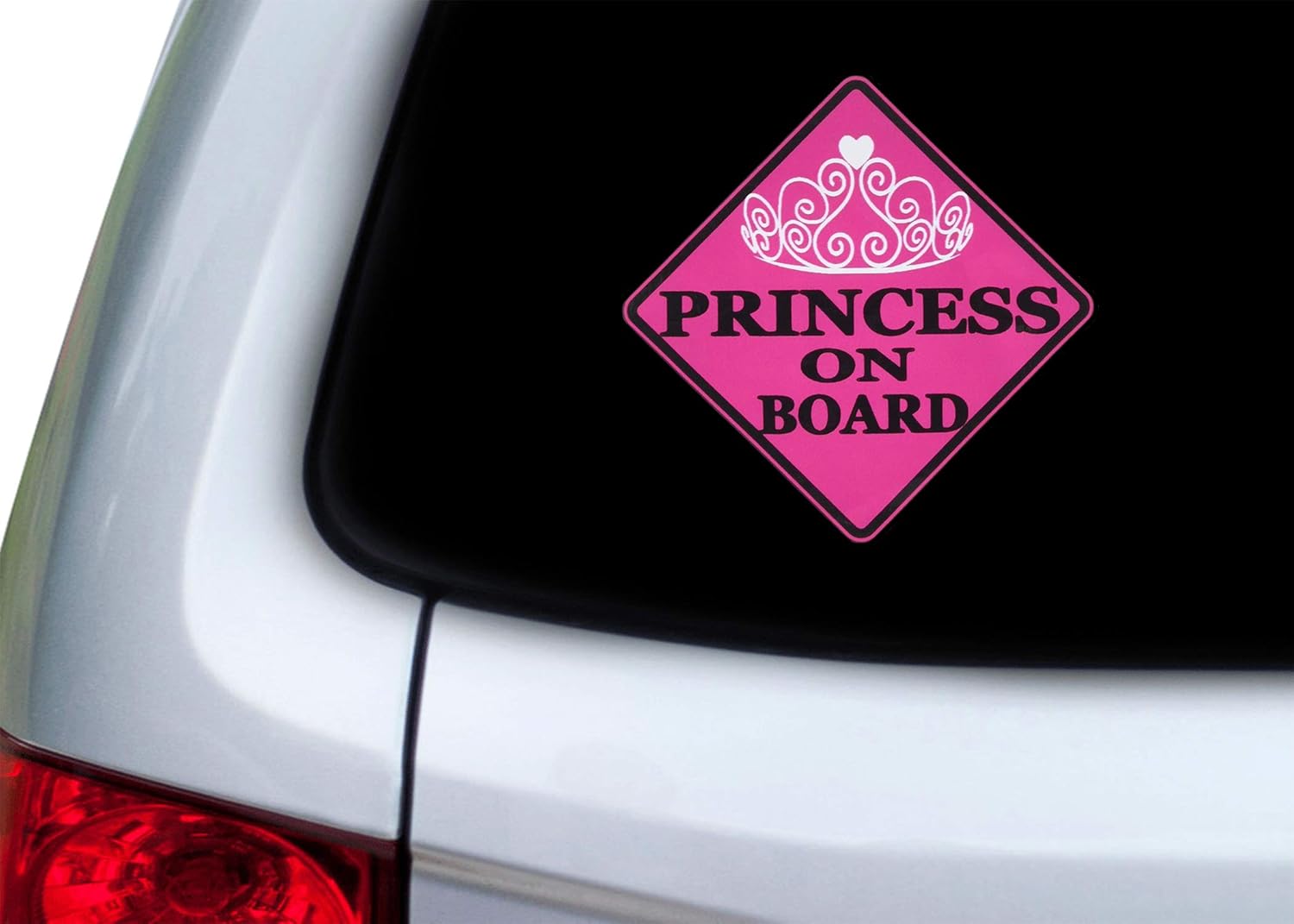 Rogue River Tactical Pink Princess On Board Sticker Car Rogue River Tactical Pink Princess On Board Sticker Car