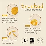 VitaBright Quercetin 1000mg 180 Caps Vegan No Additives Made in Britain view 6