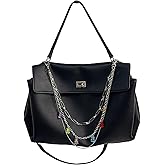 QTMY 3-layer Chain Keychain Bag Charms for Handbag Purse Backpack Accessories for Bogg Bag,773