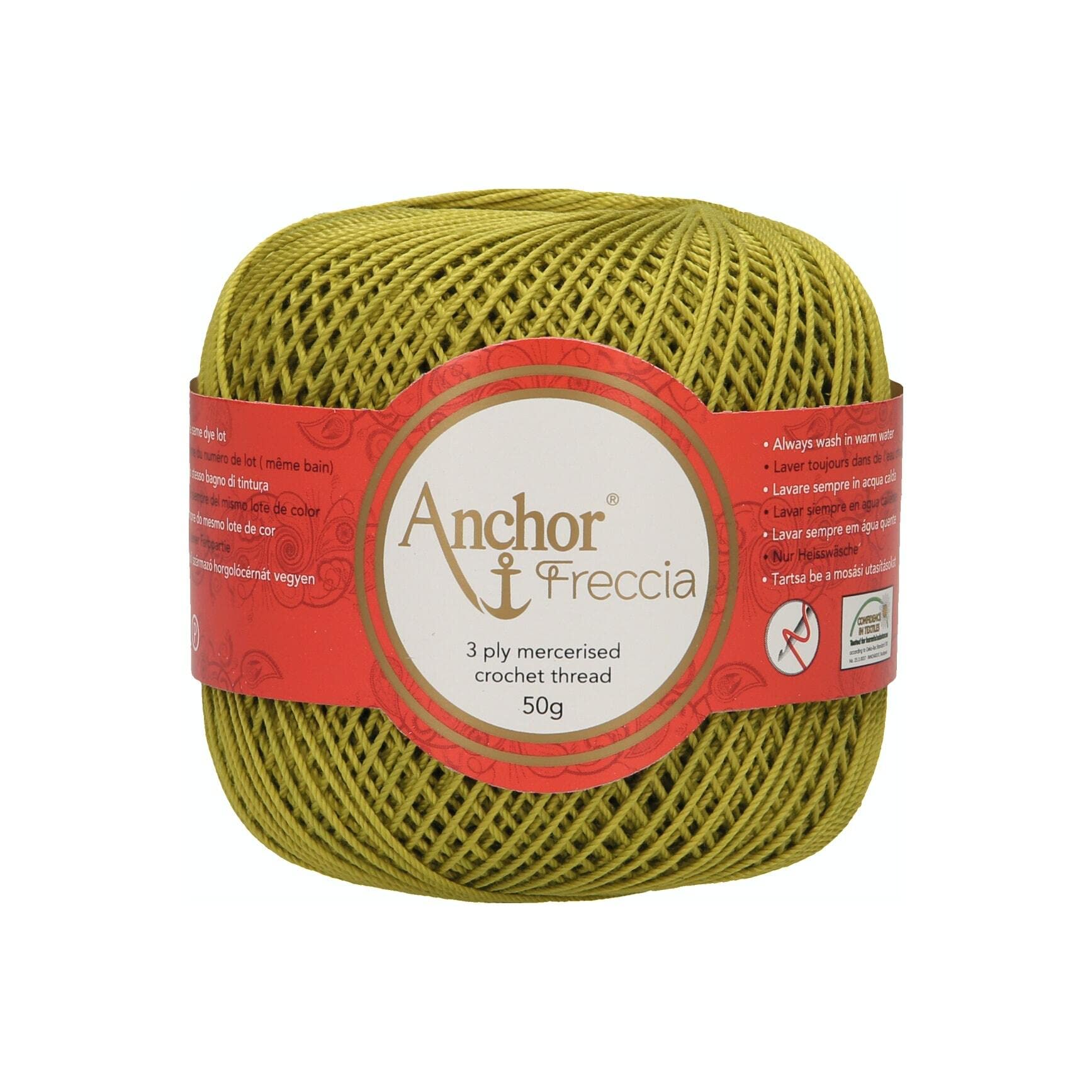 Anchor 4771006-00684 Crochet Yarn, 100% Cotton, 684, One Size, 88 g