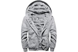 JiangWu Womens Fashion Fleece Sherpa Lined Hooded Coat Winter Thicken Warm Jacket