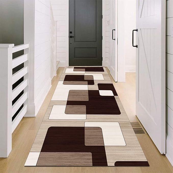 JIAWDYJ Corredor Alfombras Esteras Antideslizantes de la casa del