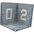 Menolana 1/12 Scale Backdrop Show Display Organizer Collection Diorama for Action Figures, Style A
