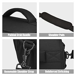 Cwatcun Camera Bag Crossbody Shoulder Messenger