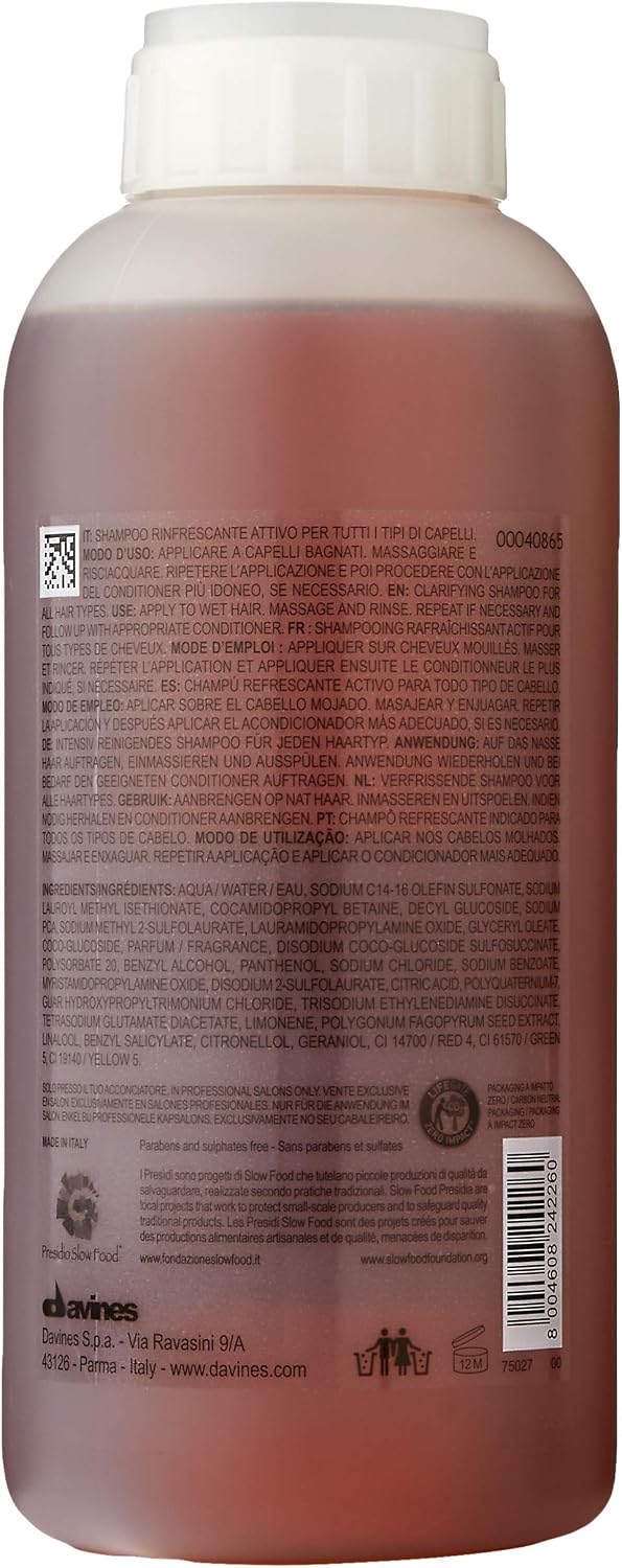 Davines Essential Haircare Solu Shampoo 1000 ml, 1 l (Pack of 1) - Image 3