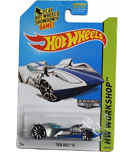 Amazon.com: HOT Wheels id Twin Mill Vehicle : Toys & Games