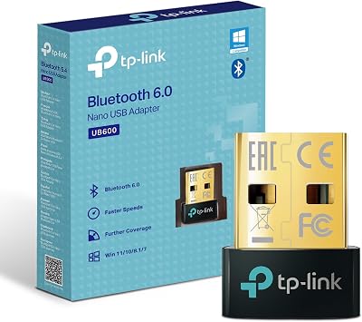 TP-Link UB600 Bluetooth 6.0 USB Adapter Nano Dongle Windows 11 10 8.1 7