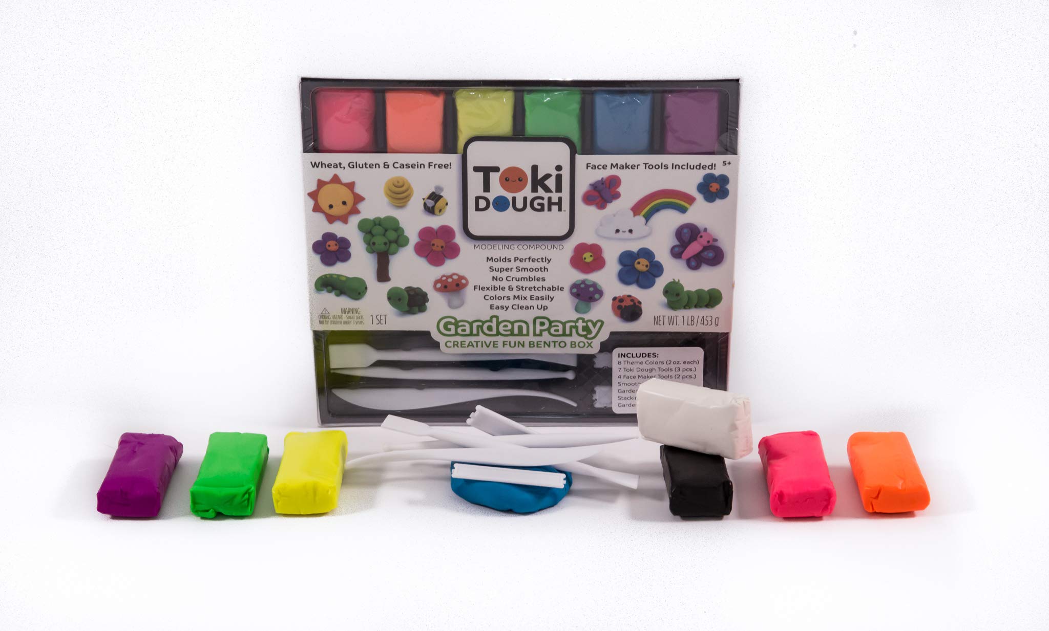 Relevant Play 74105 Modelling Clay with Modelling Tools Multi-Coloured