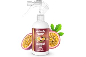 Locsanity Daily Moisturizing Spray for Dull, Dry Locs – Passion Fruit Hair and Scalp Moisturizer for Dreadlocks, Sisterlocks,