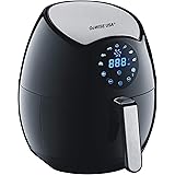 GoWISE USA Ming's Mark GW22621 Electric Air Fryer, 3.7 QT, Black