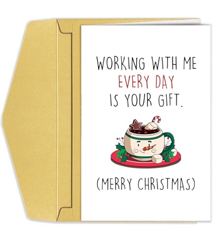 Carte De Vœux Drôle De Jésus | Avec Enveloppe Message De Célébration