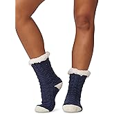 Karen Neuburger Women's Fleece Lined Knit Socks Fuzzy