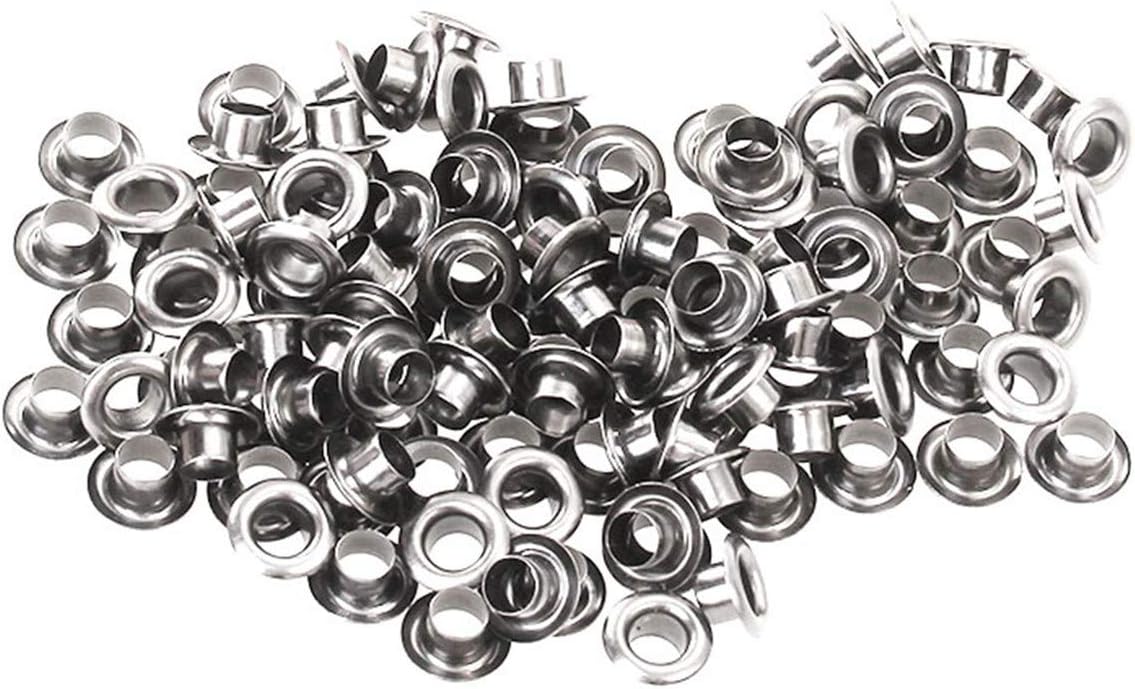 200pcs Metal Grommets Eyelets Kit Tool 1.5mm DIY Canvas
