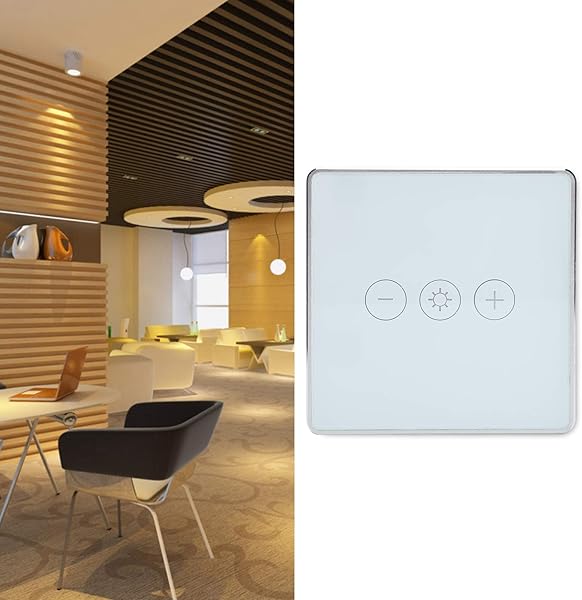 Smart Switch Smart WiFi Light Switch Funciona con Alexa Echo dot Google Home IFTTT Roqi y iOS Siri corriente nominal de 10A certificacin de producto CE FCC y ROHS estndar del Reino Unido mat