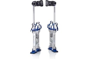 Installoo Stilts, Adjustable Height 24-40 inches, Drywall Stilts for Painters, Ceiling Installation, No Ladder, Sturdy & Lightweight for Contractors & Artists, Supports Up to 264 lbs, Profi-Line