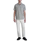 Karl Lagerfeld Mens Short Sleeve Chest Pockets Top
