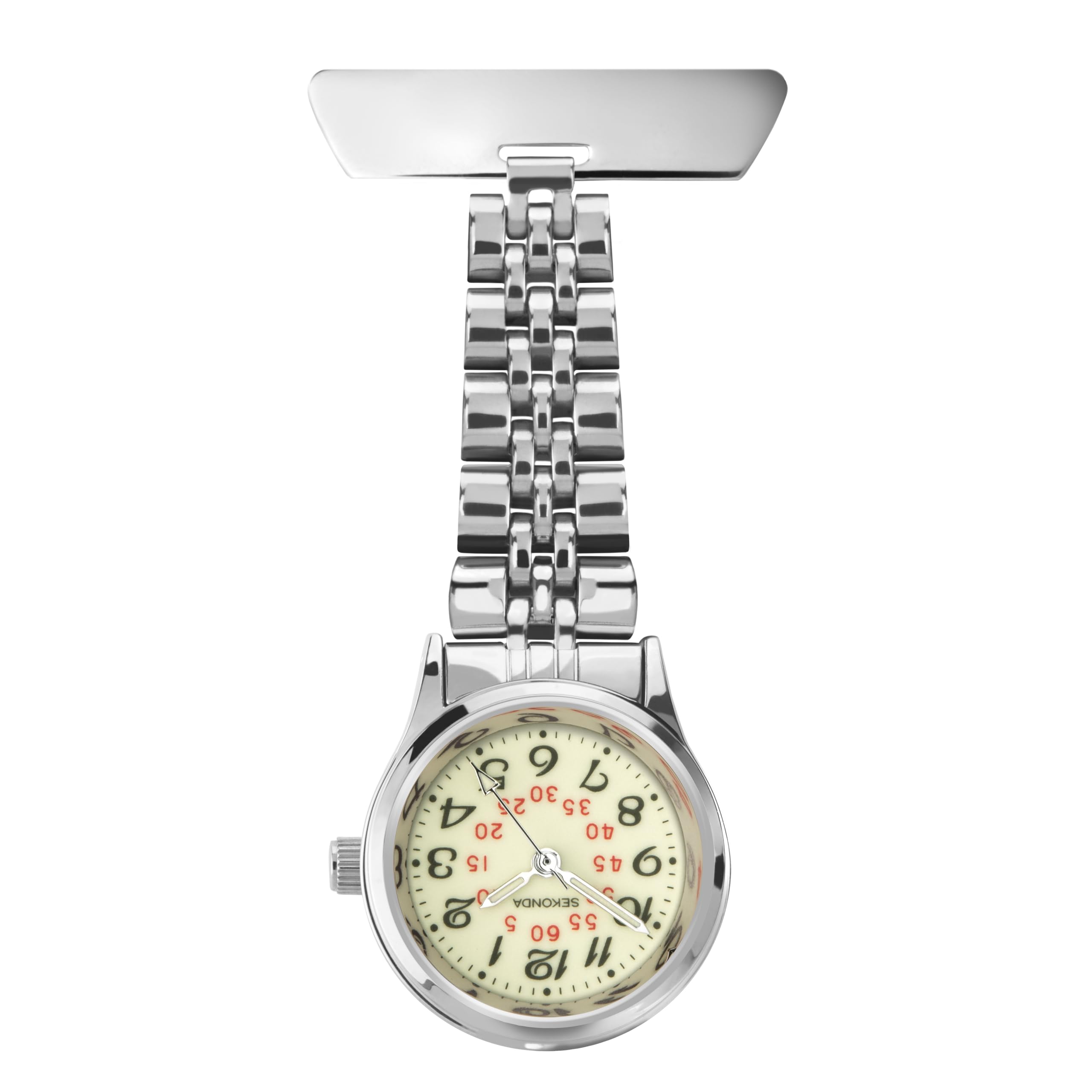 Sekonda Ladies' Quartz Watch with White Dial Analogue Display and Silver Stainless Steel Bracelet 4218.30 — image 1