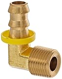 Dixon 273-0808 Forged Brass Push-On Fitting, 90