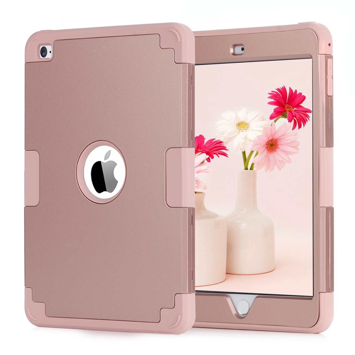 Bentoben Ipad Mini 4 Case Ipad Mini 5 Case Hybrid Heavy Duty 3 In 1 Hard