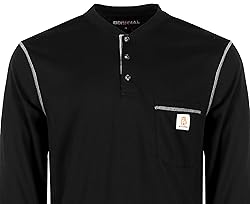 BOCOMAL FR Shirts for Men 5.5oz Lightweight Long
